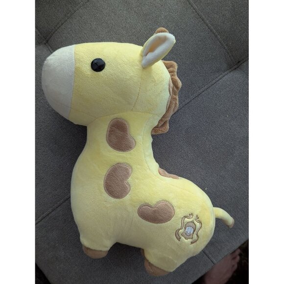 Yellow Bellzi Giraffe Plush Stuffed Animal Toy For Kids & Collectors - Picture 1 of 6
